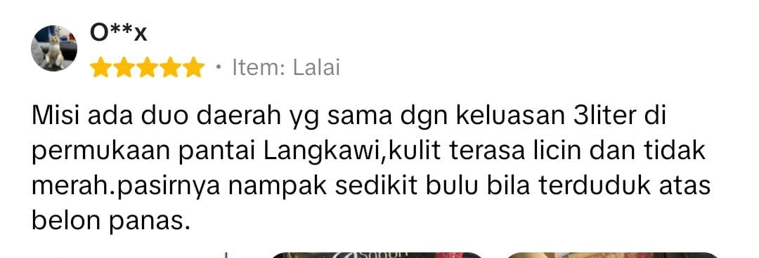 Mesej WhatsApp customer ABBE